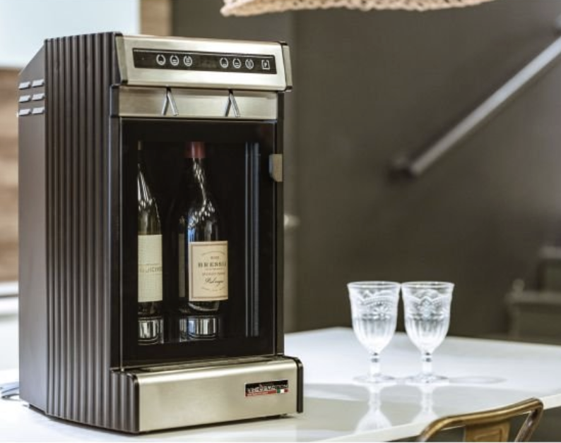 Wine Emotion - Distributeur de vin au verre Mia 2 bouteilles vendu par Enostore France