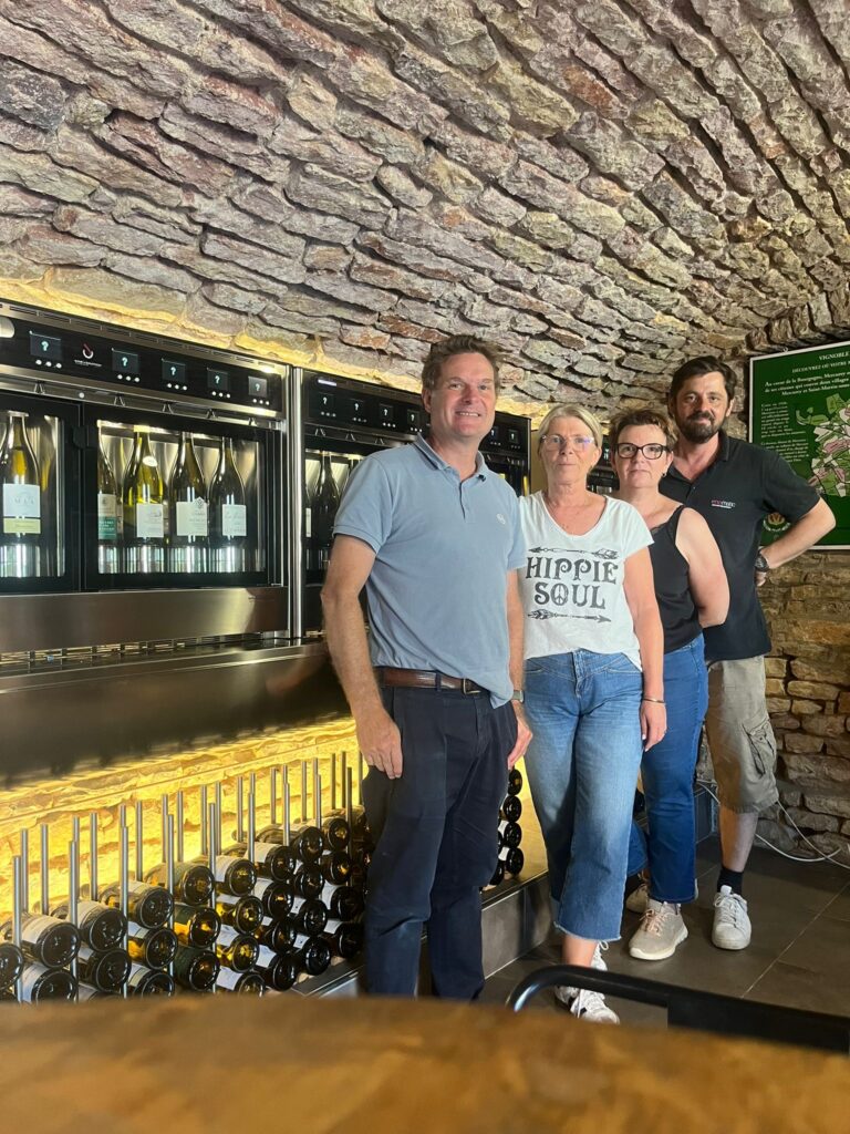 Installation réussie au Caveau Divin Mercurey (Bourgogne)