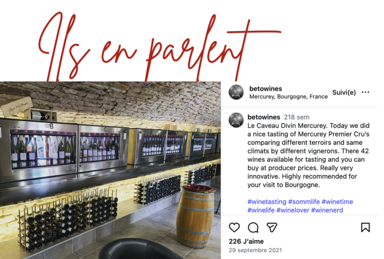 Mission accomplie @ Caveau Divin Mercurey